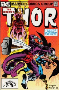 Thor #325 (1982) Thor