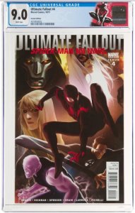 Ultimate Fallout #4- Djurdjevic Variant (2011) CGC Graded 9.0