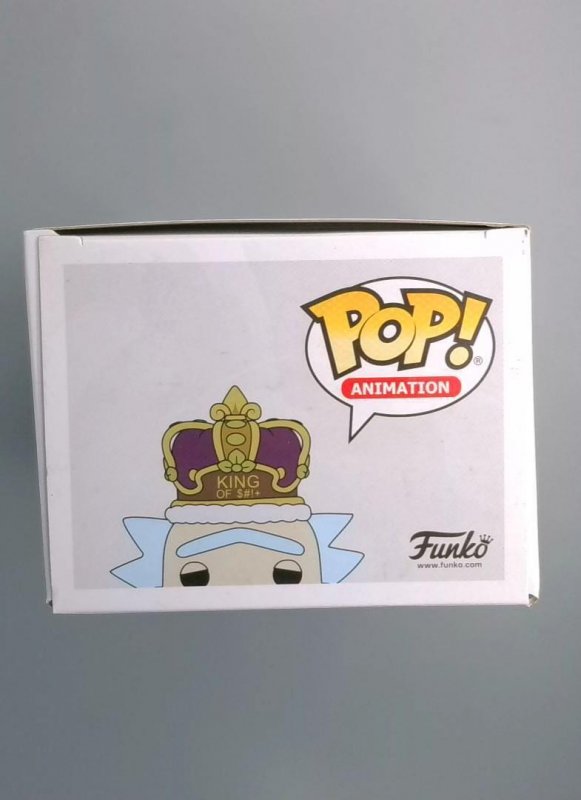 Funko Pop! Rick with Crown #649, Rick and Morty, GameStop Excl.