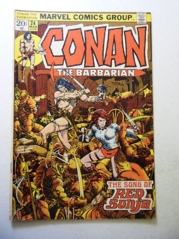 Conan the Barbarian #24 (1973) FN Condition