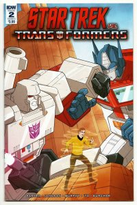 Star Trek vs Transformers #2 Cvr A (IDW, 2018) NM