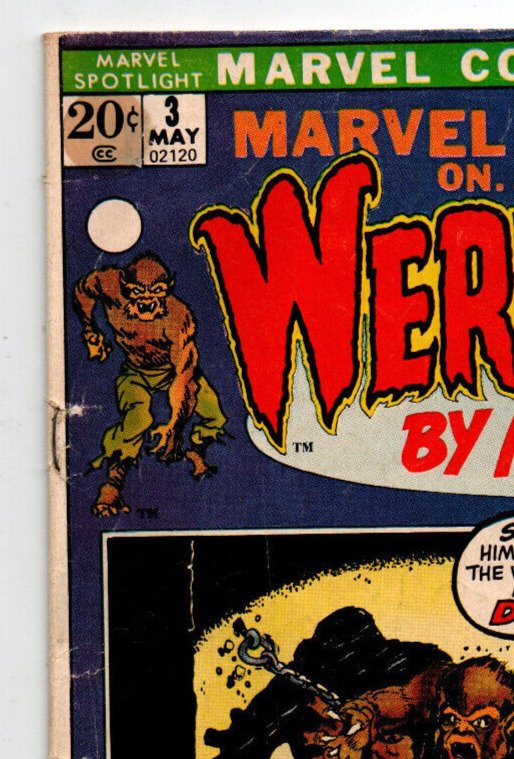 Marvel Spotlight #3 - 2nd appearance Werewolf by Night - KEY - 1972 - GD/VG