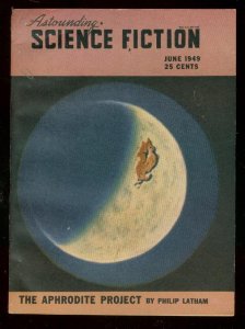 PULP:  ASTOUNDING SCIENCE-FICTION JUNE 1949-L RON HUBBARD-fine condition FN