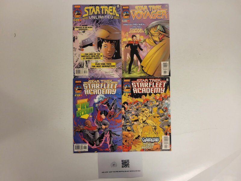 4 Marvel Comics #6 7 Star Trek Starfleet Academy #6 Voyager #3 Unlimited 90 TJ19