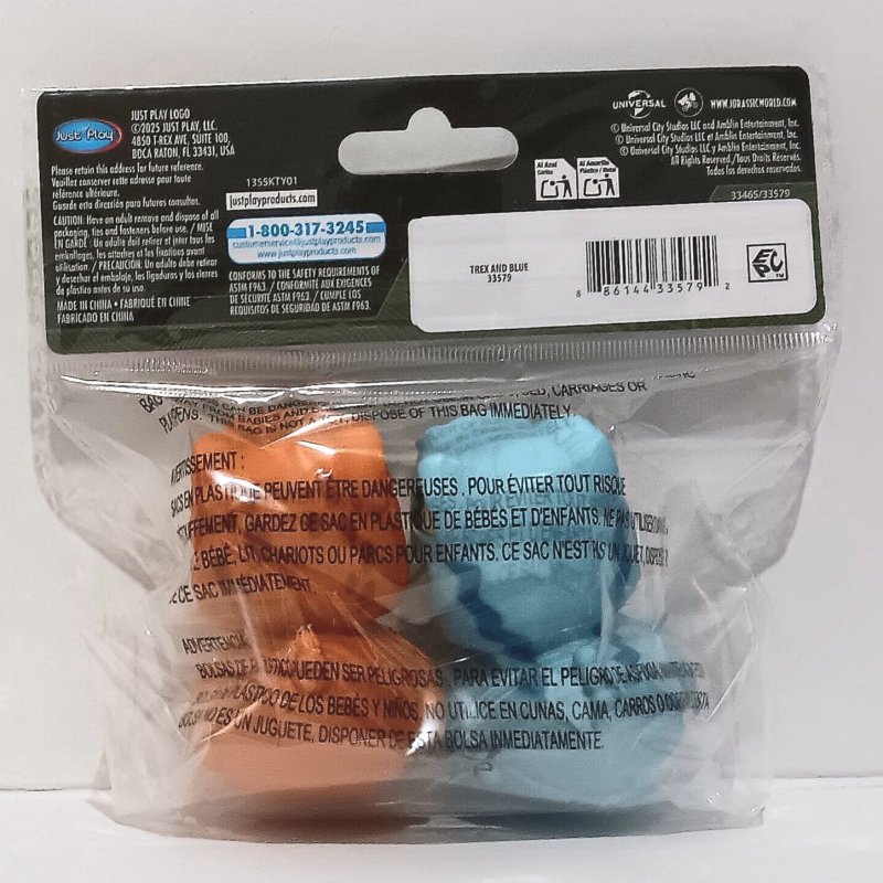 TREX & BLUE DUCKALOOZ | UNIVERSAL/JUST PLAY 2025 | NEW IN BAG SEALED