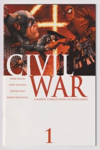 From Marvel Comics! Civil War Part 1!