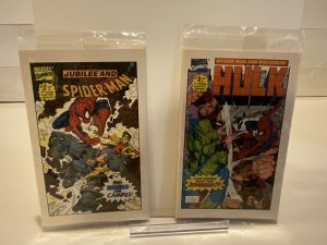 Drakes Complete Mini Comics Set 1-4 1993 Unopened! Spider-Man! Hulk! Wolverine!