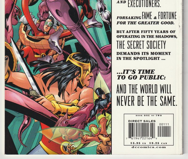 JLA – The Secret Society of Super Heroes # 1, 2