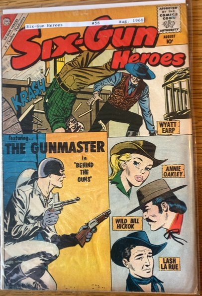 Six-Gun Heroes #58 (1960) Gunmaster 