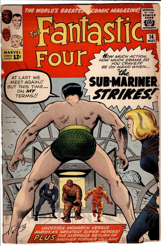 Fantastic Four #14 (1963) see description