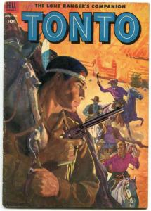 Tonto #9 1953- Dell Western Comic- Golden Age VG-