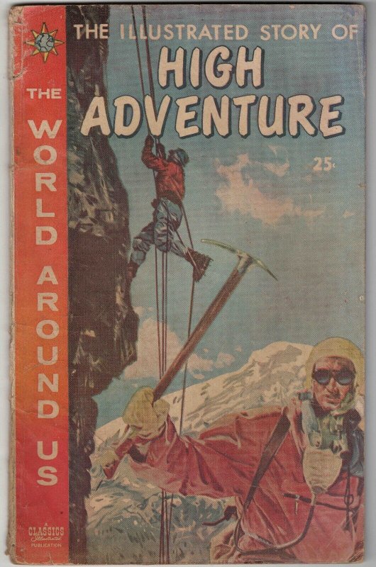 World Around Us #27 High Adventure VINTAGE 1960 Gilberton Comics
