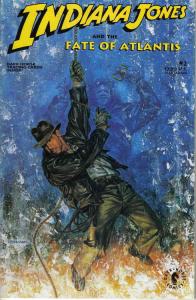 Indiana Jones and the Fate of Atlantis #2 VF/NM; Dark Horse | save on shipping -