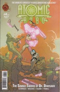 Atomic Robo and the Savage Sword of Dr. Dinosaur #4 VF/NM; Red 5 | save on shipp