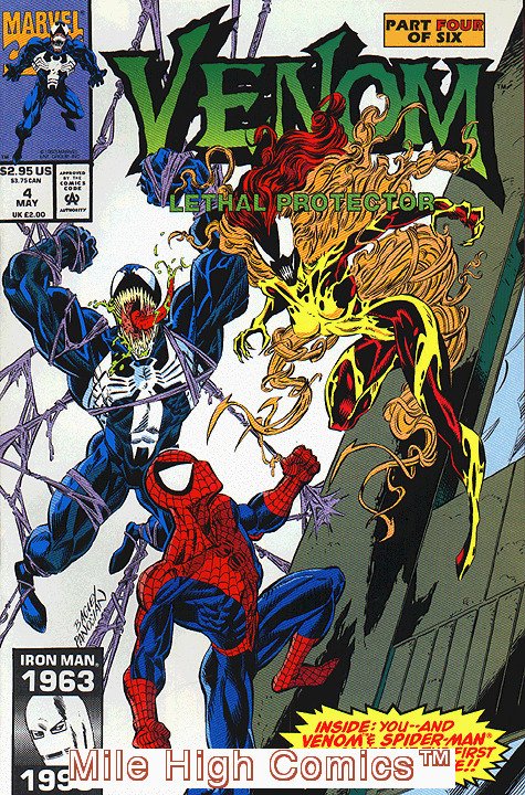 VENOM: LETHAL PROTECTOR (1993 Series) #4 Near Mint Comics Book