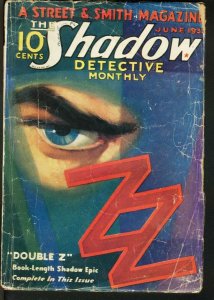 SHADOW 1932 JUN-STREET AND SMITH-RARE PULP G