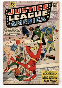 JUSTICE LEAGUE OF AMERICA #5--comic book--1960--1st DR DESTINY--FN