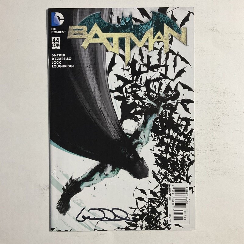 Batman 44 2015 Signed by Dan Didio DC Comics NM near mint