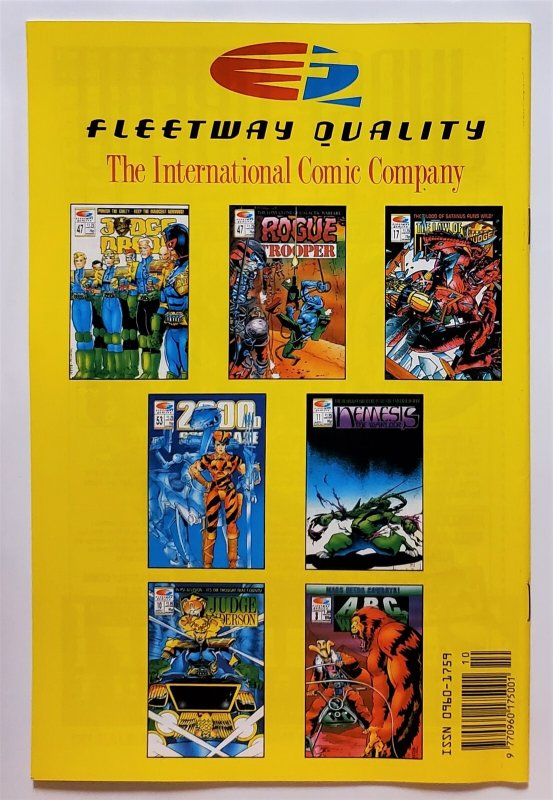 A.B.C. Warriors #3 (1991, Fleetway Quality) 7.0 FN/VF