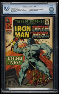 Tales Of Suspense #77 CBCS VF/NM 9.0 Off White 1st Peggy Carter and Ultimo