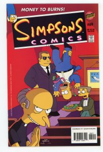 Simpsons Comics #69 Bongo NM-