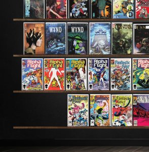 Huge Lot 150+ Comics with Rumble, Fantastic Four, Alpha Flight & More!