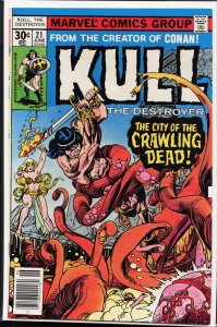 Kull the Destroyer #21 (1977) Kull