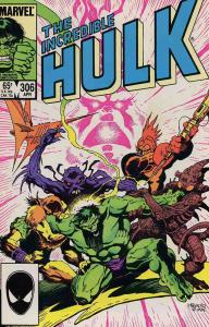 Incredible Hulk, The #306 VF/NM Marvel - save on shipping - details inside