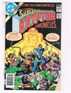 Superman The Krypton Chronicles #2 VF DC Comics Comic Book 1981 DE21
