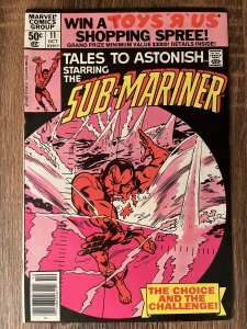 Tales to Astonish starring the Sub-Mariner #11 (1980)