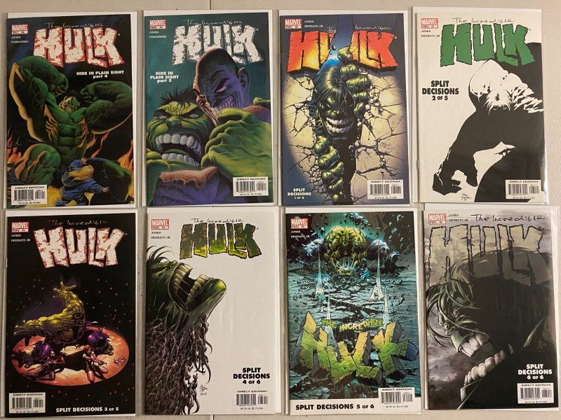 Incredible Hulk lot #50-107 Marvel 2nd Series (8.0 VF) 45 diff (2003 to 2006)