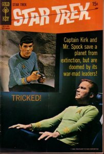 STAR TREK #5 PHOTO COVER TV SERIES    ENTERPRISE  1969 VG/FN