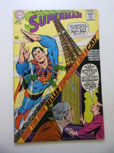 Superman #208 (1968) VG Condition moisture stains