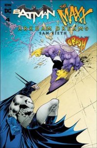 Batman/The Maxx: Arkham Dreams 4-B Sam Kieth Blue Cover VF/NM