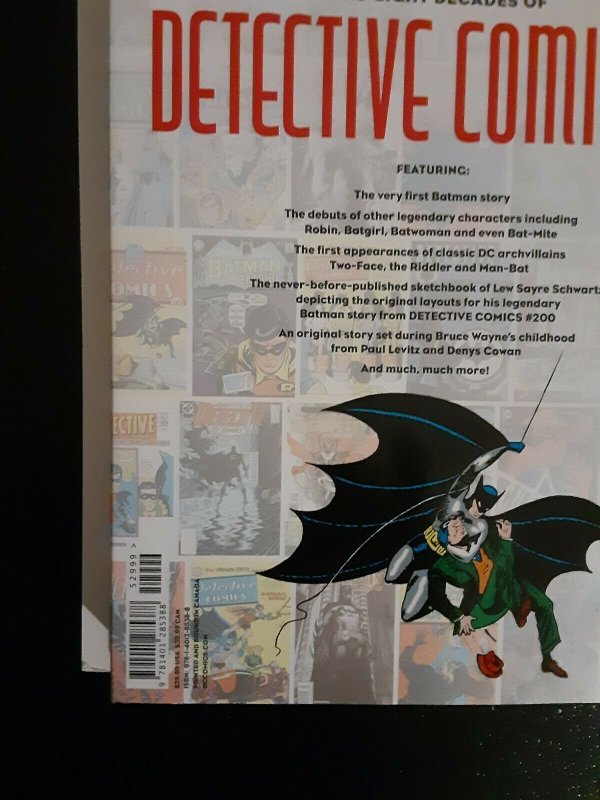 Detective : 80 Years of Batman Hardcover 1st Print Cover by Jim Lee.