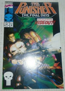 The Punisher The Final Days # 58 January 1992 Marvel