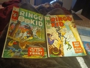 The Ringo Kid 8 & 10 Marvel Bronze Age Comics Lot Run Set Collection