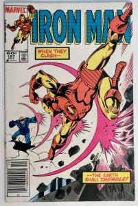 Iron Man #187 MARK JEWELERS VARIANT