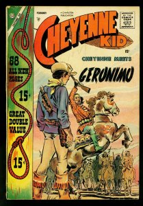 Cheyenne Kid #11 1958-Geronimo- Giant issue- Williamson- VG+