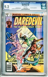 Daredevil #165 (1980) CGC 9.2! White Pages!