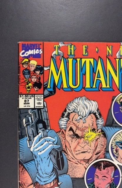 The New Mutants #87 (1990) FIRST CABLE