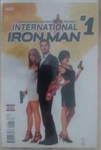 International Iron Man #1 (2016) VF/NM Bendis/Maleev