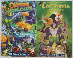 Ape Entertainment's Cartoonapalooza #1-2 VF/NM complete series - kevin grevioux