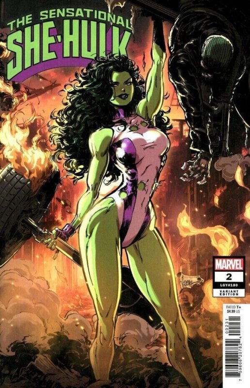 Sensational She-Hulk #2 Andrews Variant Marvel Comics 2023 NM