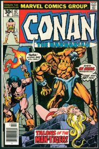 Conan the Barbarian 67 VF+ 8.5 Marvel 1976