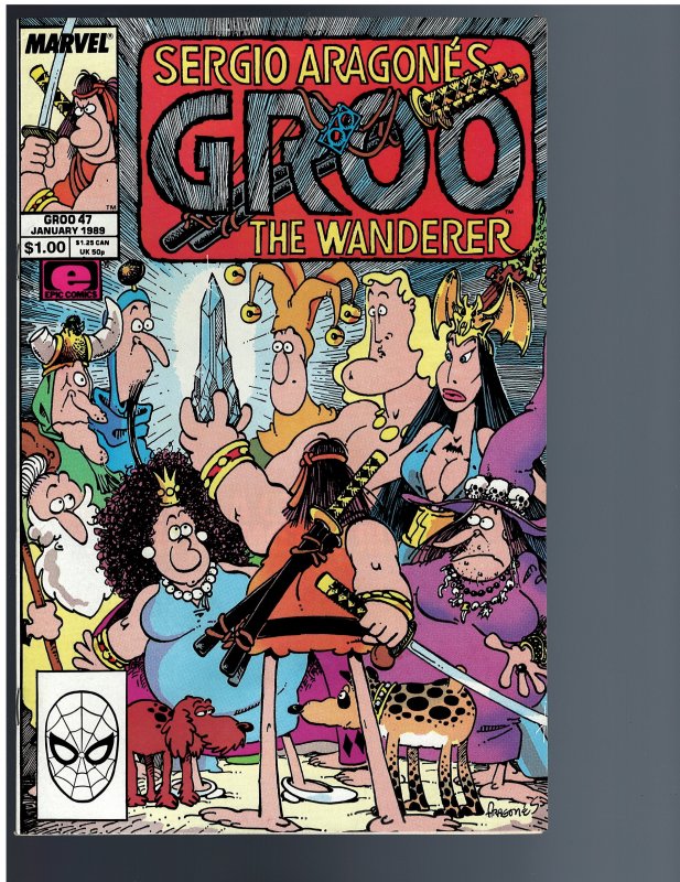 Sergio Aragone's Groo the Wanderer #47 (1989)