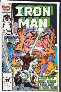 Iron Man #205 (1986) Iron Man