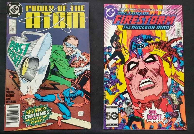 MISC DC 10PC (FN) COPPER AGE, SUPERMAN & FLASH, MANHUNTER #1, FIRESTORM 1981-88