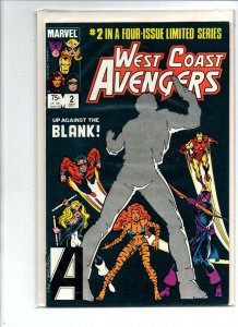 West Coast Avengers #1 2 3 & 4 Complete Set - min-series - 1984 - VF/NM
