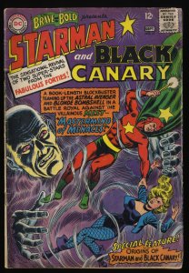 Brave And The Bold #61 GD 2.0 Starman Black Canary!